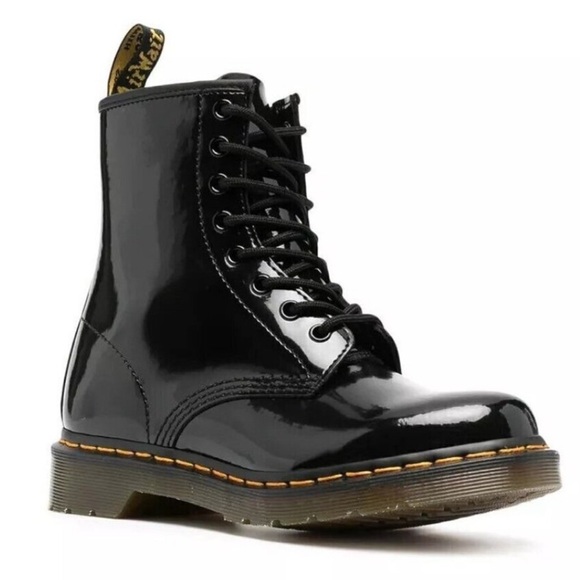 Dr. Martens Shoes - Dr. Martens Women’s Patent Leather Boots